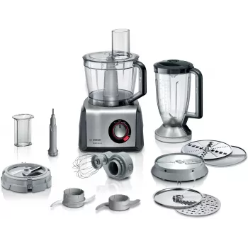 Virtuvinis kombainas Bosch MC812M865 1250 W 3,9 L juodas, nerūdijantis plienas
