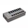 i-tec USB 3.0 įkrovimo stotelė 7 prievadai su 36 W maitinimo adapteriu