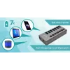 i-tec USB 3.0 įkrovimo stotelė 7 prievadai su 36 W maitinimo adapteriu