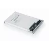 GEMBIRD USB 3.0 2.5 colio SATA kietojo disko dėklas 9.5 mm diskui, permatomas plastikas