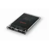 GEMBIRD USB 3.0 2.5 colio SATA kietojo disko dėklas 9.5 mm diskui, permatomas plastikas