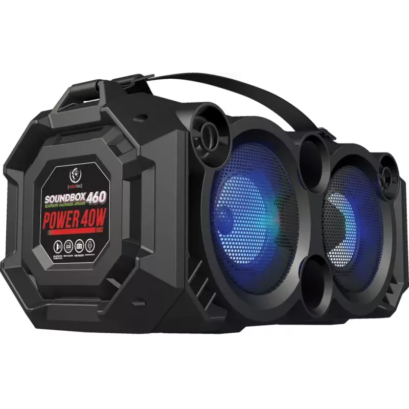 Belaidis garsiakalbis Rebeltec SoundBox 460, juodas