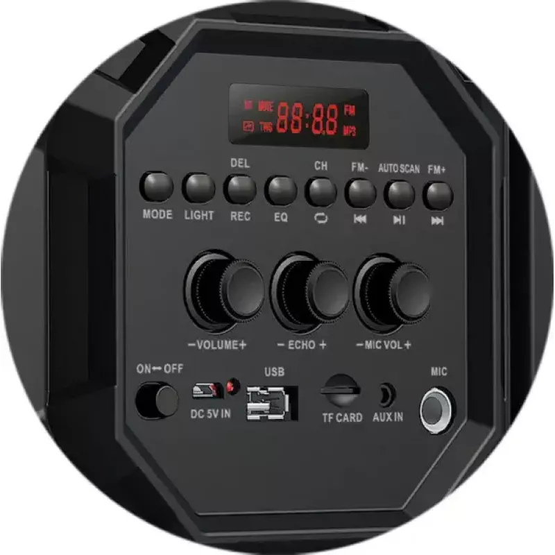Belaidis garsiakalbis Rebeltec SoundBox 460, juodas
