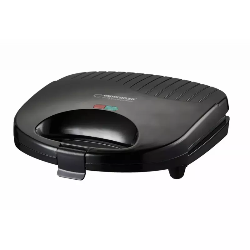 Elektrinė tortilijų keptuvė ESPERANZA EKT009 1000 W, nelipnios plokštės, 2 tortilijos, juoda