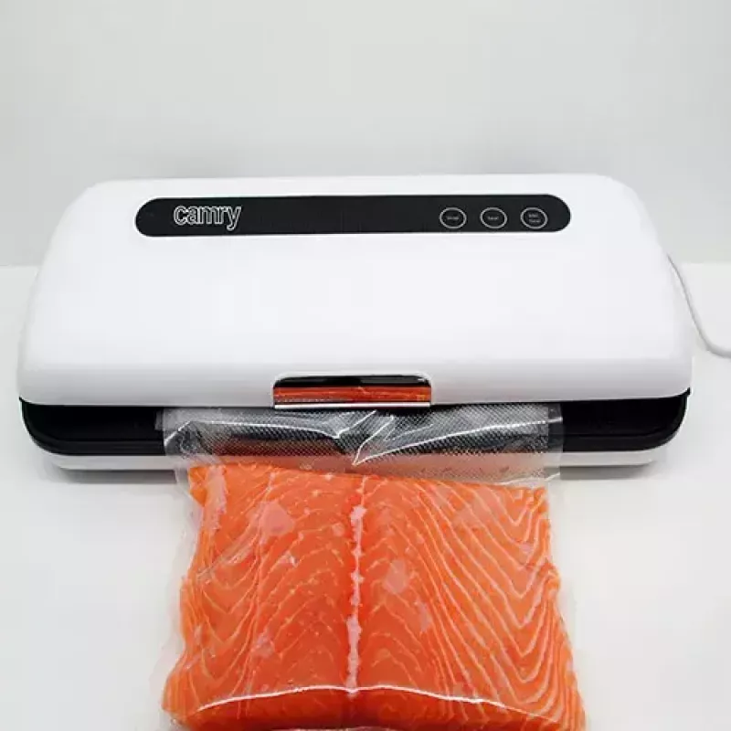 Vakuuminis uždarytuvas Adler CR 4470 (balta) – 110 W, jutiklinis valdymas, laido laikymas, komplekte 5 vakuuminiai maišeliai