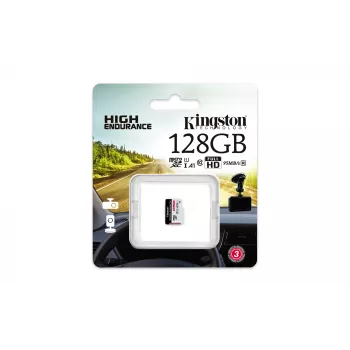 Kingston Technology High Endurance 128 GB MicroSD UHS-I Class 10 atminties kortelė