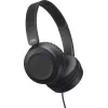 JVC HA-S31M laidinės ausinės ant ausų, juodos, 10–26000 Hz, su mikrofonu, 140 g