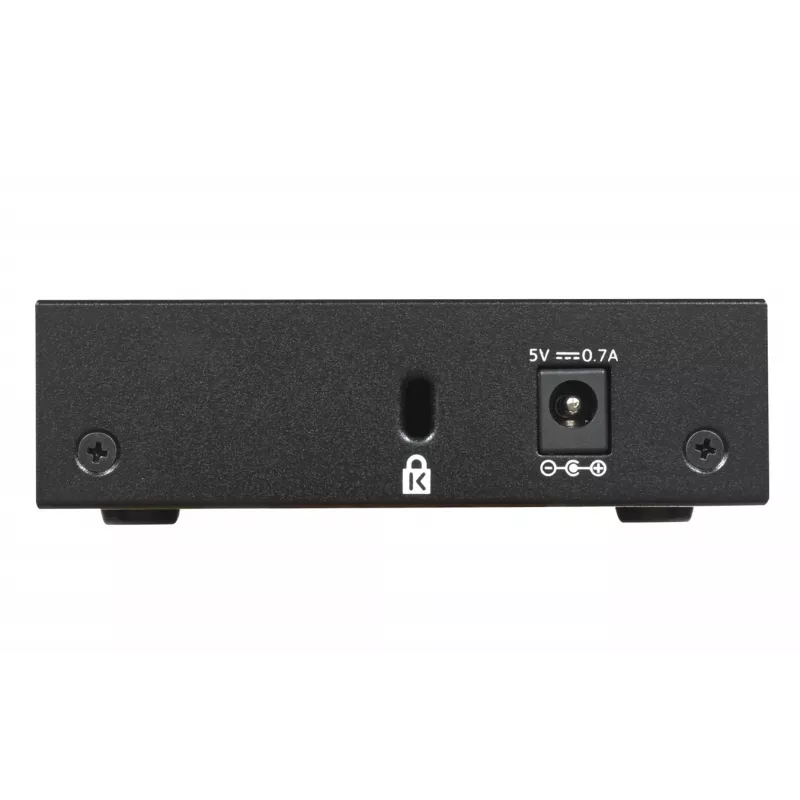 NETGEAR GS305 nevaldomas L2 Gigabit Ethernet (10/100/1000) jungiklis, juodas