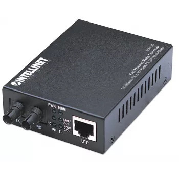 Intellinet Fast Ethernet Media Converter, 10/100Base-Tx į 100Base-Fx (ST) daugiamodis, 2 km