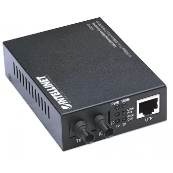 Intellinet Fast Ethernet Media Converter, 10/100Base-Tx į 100Base-Fx (ST) daugiamodis, 2 km