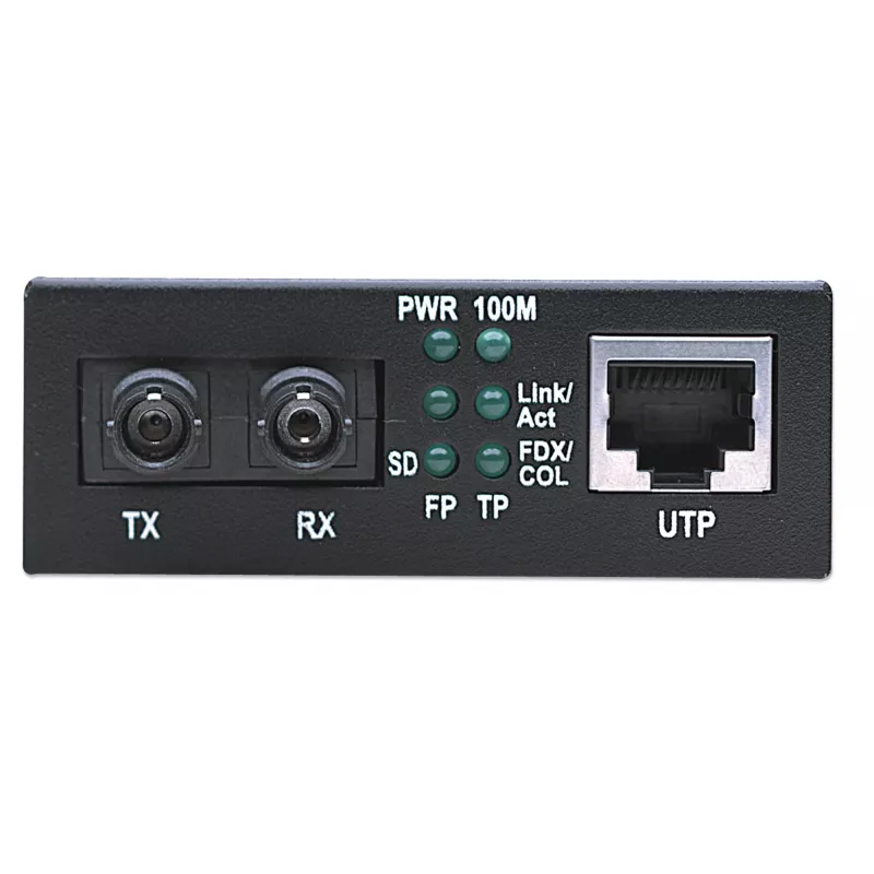 Intellinet Fast Ethernet Media Converter, 10/100Base-Tx į 100Base-Fx (ST) daugiamodis, 2 km
