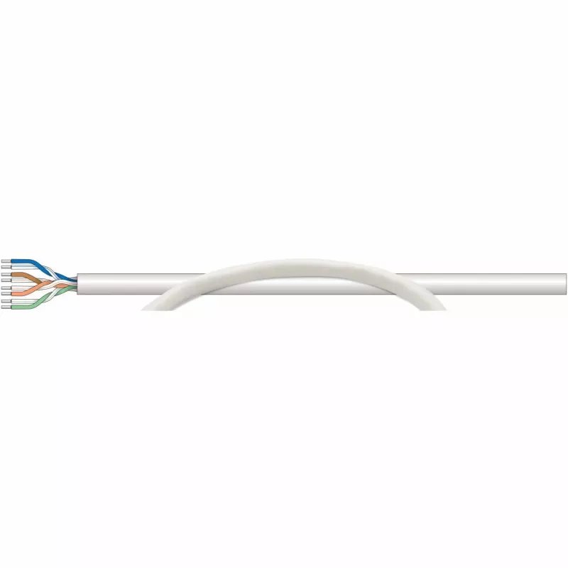 Intellinet Network Bulk Cat6 kabelis, 23 AWG, vientisa viela, 305 m, pilka, CCA, U/UTP, dėžė