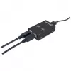USB jungiklis MANHATTAN 162005, USB 2.0 Type-B, 2 prievadai, 480 Mbps, 1,5 m kabelis, baltas