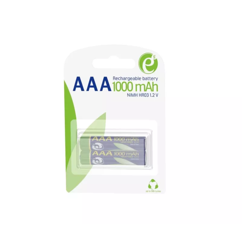 GEMBIRD AAA Ni-MH Įkraunamos Baterijos 1000mAh 2vnt