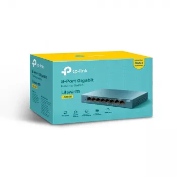 TP-Link LS108G 8 prievadų Gigabit Ethernet nesujungiamas tinklo jungiklis