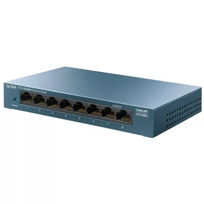 TP-Link LS108G 8 prievadų Gigabit Ethernet nesujungiamas tinklo jungiklis