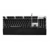 Laidinė mechaninė žaidimų klaviatūra IBOX AURORA K-4 — QWERTY, 108 klavišų, LED reguliuojamas apšvietimas, atspari vandeniui, USB, 1,6 m laidas