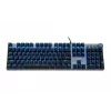 Laidinė mechaninė žaidimų klaviatūra IBOX AURORA K-4 — QWERTY, 108 klavišų, LED reguliuojamas apšvietimas, atspari vandeniui, USB, 1,6 m laidas