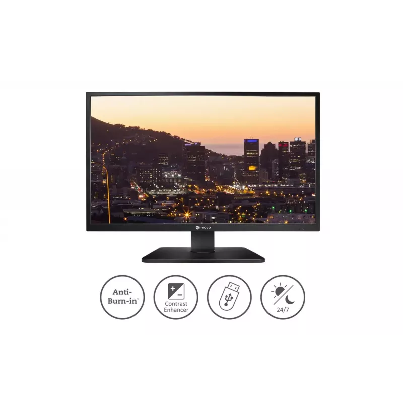 Stebėjimo monitorius AG Neovo SC-32E 31,5 col. (80 cm) LED 1920×1080, 350 cd/m², HDMI, DVI, VGA, BNC, VESA