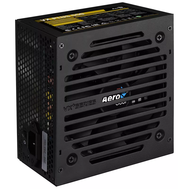 Aerocool VX PLUS 650 maitinimo blokas 650 W 20+4 pin ATX ATX juodas