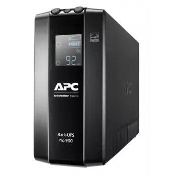 APC Back-UPS PRO BR900MI - 6x C13 išvestis, USB, 900VA, linijinis interaktyvus, 0.9 kVA, 540 W, sinusoidė, 176 V, 294 V