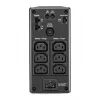 APC Back-UPS PRO BR900MI - 6x C13 išvestis, USB, 900VA, linijinis interaktyvus, 0.9 kVA, 540 W, sinusoidė, 176 V, 294 V