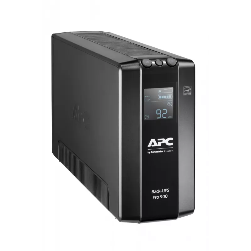 APC Back-UPS PRO BR900MI - 6x C13 išvestis, USB, 900VA, linijinis interaktyvus, 0.9 kVA, 540 W, sinusoidė, 176 V, 294 V