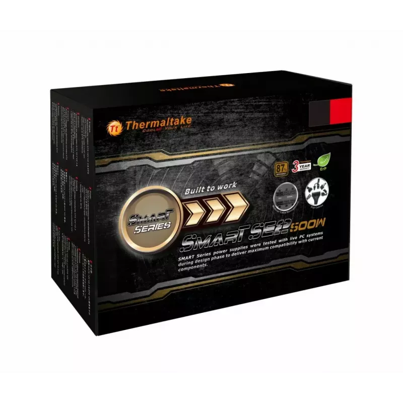 Maitinimo blokas - Thermaltake Smart SE2 500W modulinis (ef. 87%, viena +12V šyna)