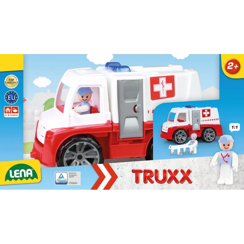 Sunkvežimis Lena TRUXX Greitosios pagalbos automobilis su aksesuarais