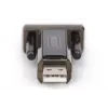 DIGITUS USB 2.0 į RS232 konverteris, DSUB 9M su USB A laidu 80 cm
