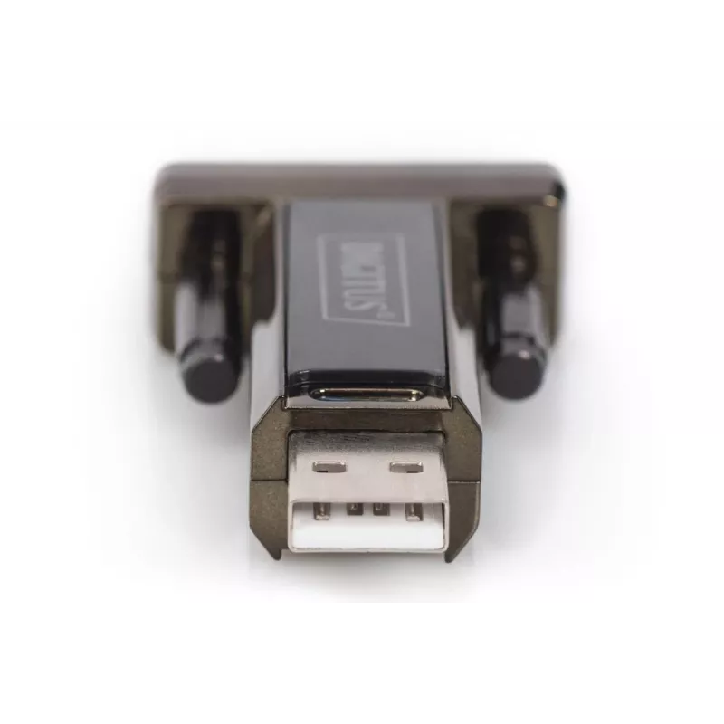 DIGITUS USB 2.0 į RS232 konverteris, DSUB 9M su USB A laidu 80 cm
