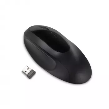Belaidė pelė Kensington Pro Fit Ergo Wireless – juoda, dešinei rankai, RF Bluetooth, 1600 DPI