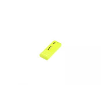 USB atmintukas GOODRAM UME2 16 GB, USB 2.0 Type-A, geltonas, 51×21 mm