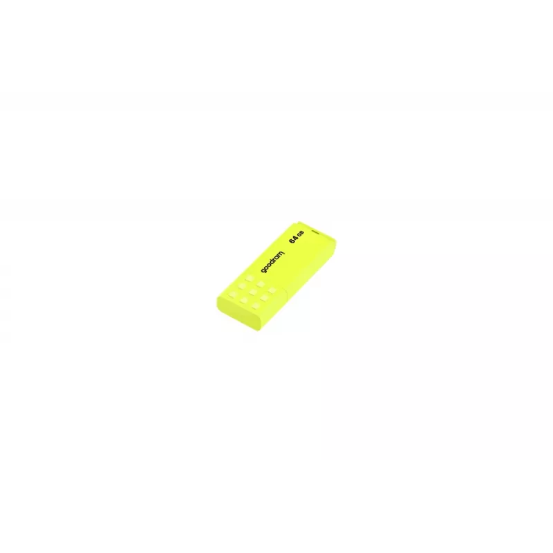 USB atmintukas GOODRAM UME2 64 GB USB Type-A 2.0, geltonas, be dangtelio, plastikinis