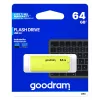 USB atmintukas GOODRAM UME2 64 GB USB Type-A 2.0, geltonas, be dangtelio, plastikinis