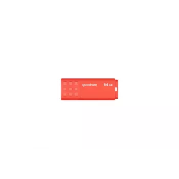 USB atmintinė GOODRAM UME3 64GB USB Type-A 3.2 Gen 1, oranžinė, 60MB/s skaitymas, 20MB/s rašymas