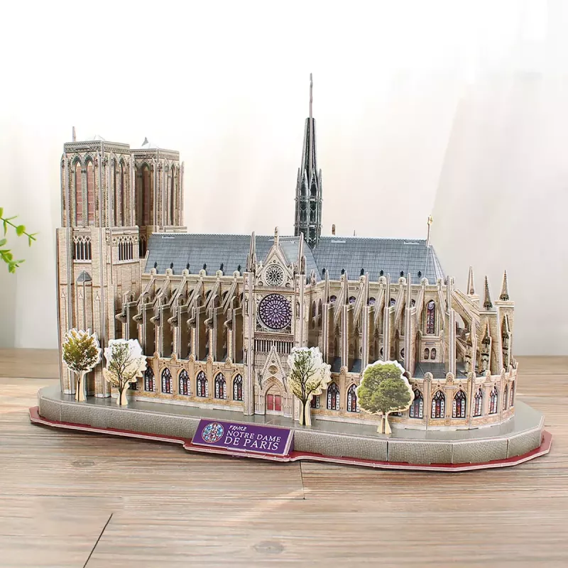 3D dėlionė CubicFun Notre Dame De Paris