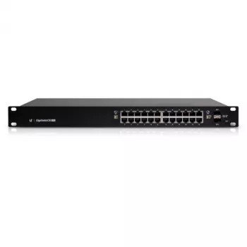 UBIQUITI NETWORKS EdgeSwitch 24 250W valdomas PoE+ gigabitinis jungiklis