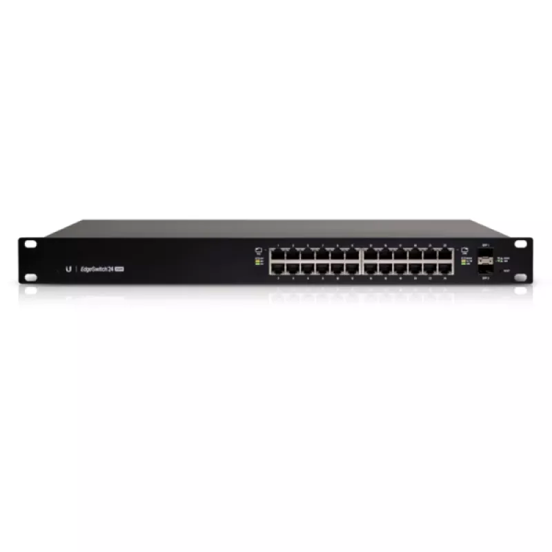 UBIQUITI NETWORKS EdgeSwitch 24 250W valdomas PoE+ gigabitinis jungiklis