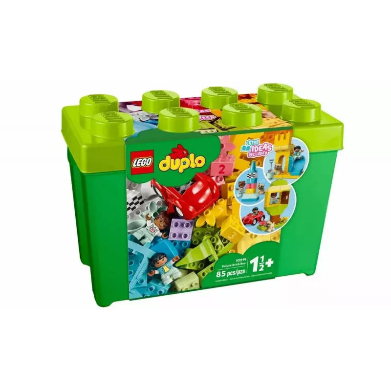 LEGO DUPLO 10914 Plytų dėžutė – 65 dalių konstravimo rinkinys mažiems vaikams nuo 1,5 metų