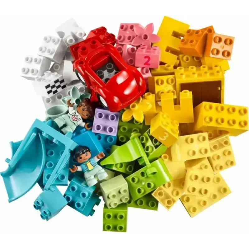LEGO DUPLO 10914 Plytų dėžutė – 65 dalių konstravimo rinkinys mažiems vaikams nuo 1,5 metų