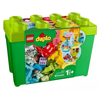 LEGO DUPLO 10914 Plytų dėžutė – 65 dalių konstravimo rinkinys mažiems vaikams nuo 1,5 metų
