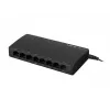 LANBERG jungiklis Dsp2-1008-12v 8x 1gb/s nevaldomas Gigabit Ethernet stalinis 12v