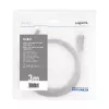 Vaizdo kabelio adapteris LogiLink UA0336 3 m USB Type-C DisplayPort juodas