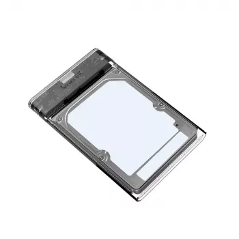UNITEK S1103A Skaidrus 2,5 colio HDD/SSD dėklas SATA III, USB 3.1 Gen 1 (Micro-USB B)