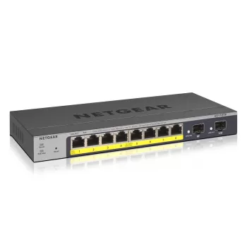 NETGEAR GS110TP valdomas L2/L3/L4 gigabaitinis Ethernet (10/100/1000) maitinimas per Ethernet (PoE) pilkas