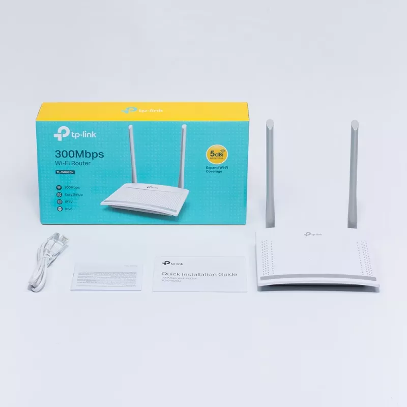 TP-Link TL-WR820N belaidis maršrutizatorius Fast Ethernet vieno dažnio juosta (2.4 GHz) baltas
