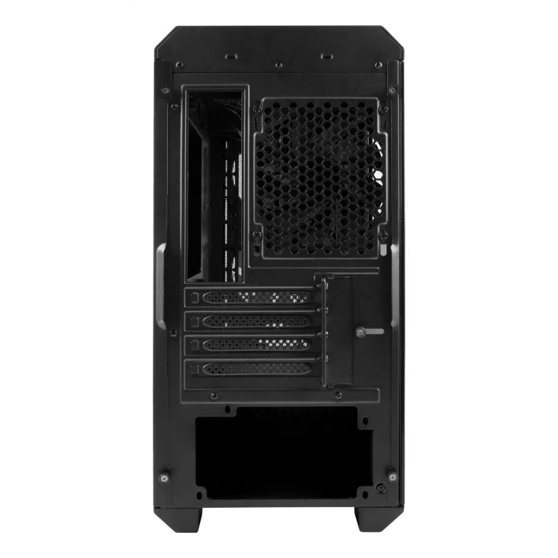 GENESIS Irid 503 Micro Tower korpusas, juodas
