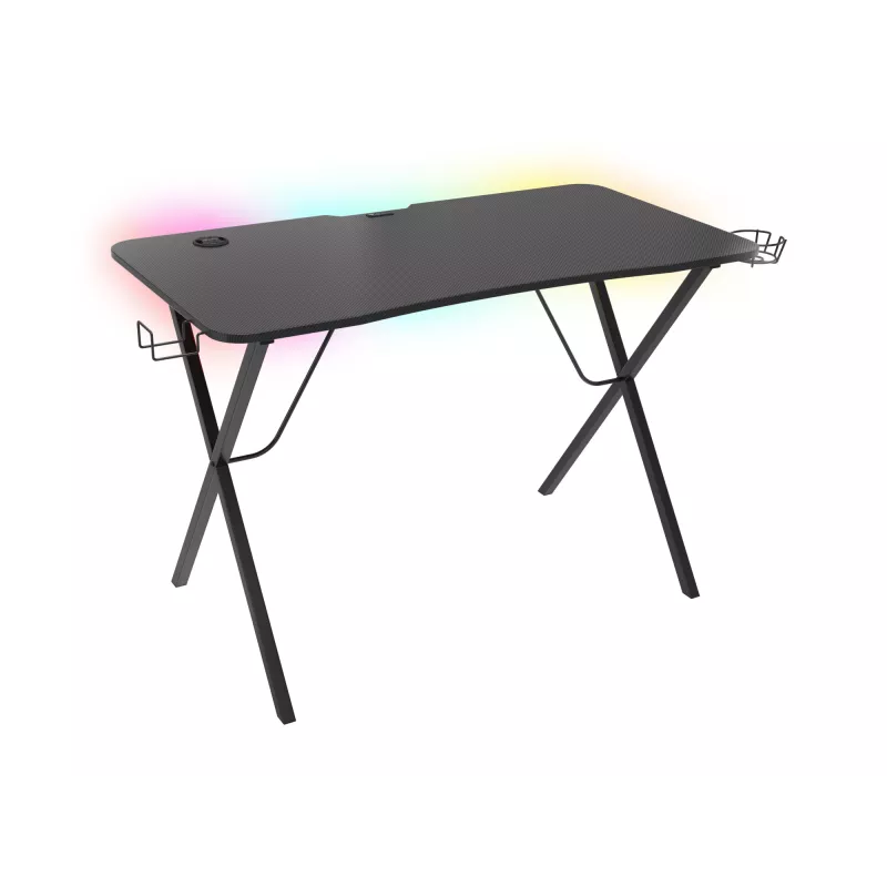Stalas žaidimams GENESIS Holm 200 RGB juodas