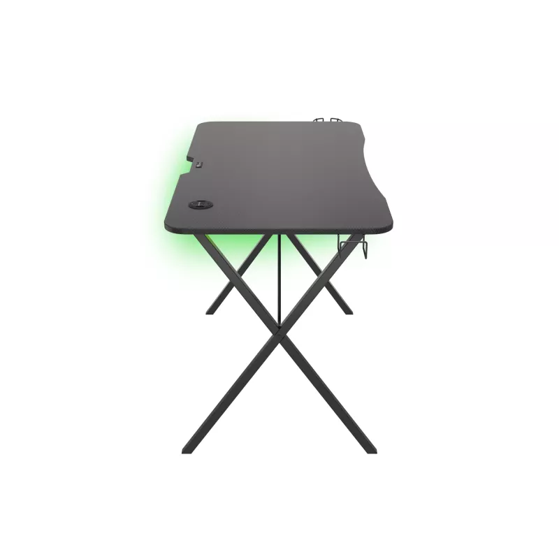 Stalas žaidimams GENESIS Holm 200 RGB juodas